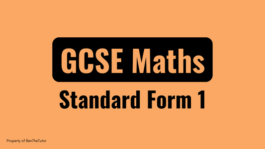 GCSE Maths: Standard Form Part 1 (Full Course)